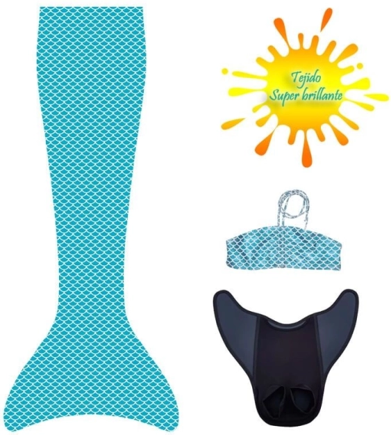 Syrenia płetwa Aquaris pro do pływania Brise + Bikini