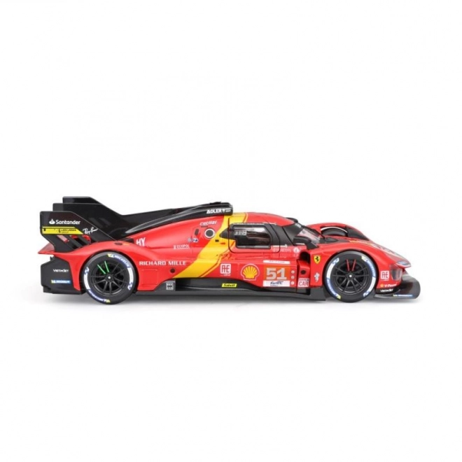 Bburago 1:24 Ferrari Wyścigi - 499P LMH - Czerwony #51