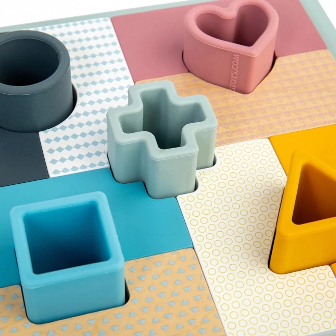 Mozaikowe puzzle Bigjigs Toys dla dzieci