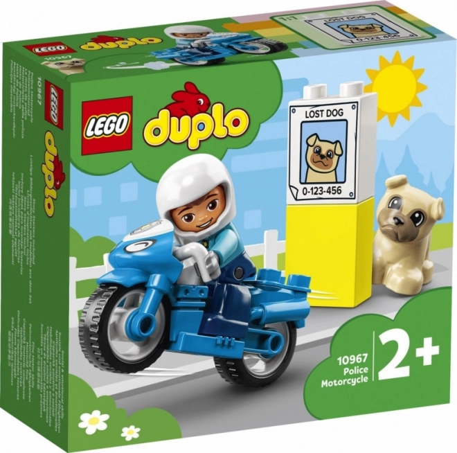 LEGO Duplo 10967 Policyjny motocykl