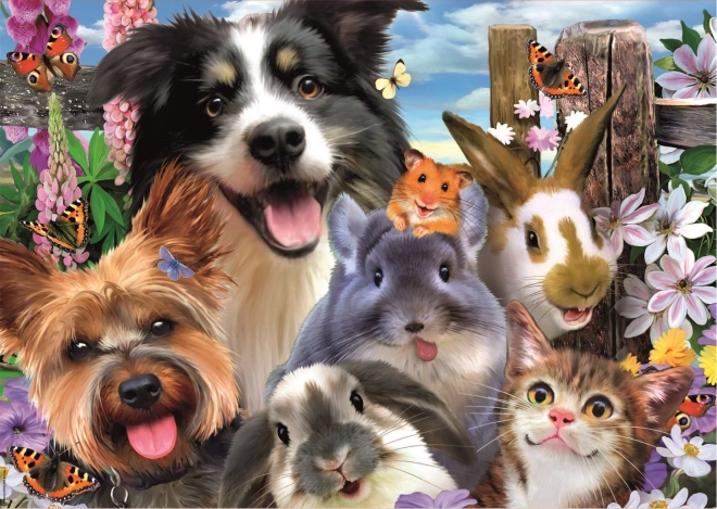 Educa Puzzle zabawne selfie 500 elementów