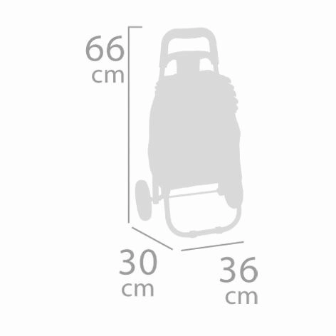 DeCuevas 52086 Składana torba podróżna na kółkach FUNNY 2023