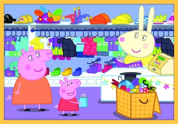 Puzzle 10w1 Świnka Peppa