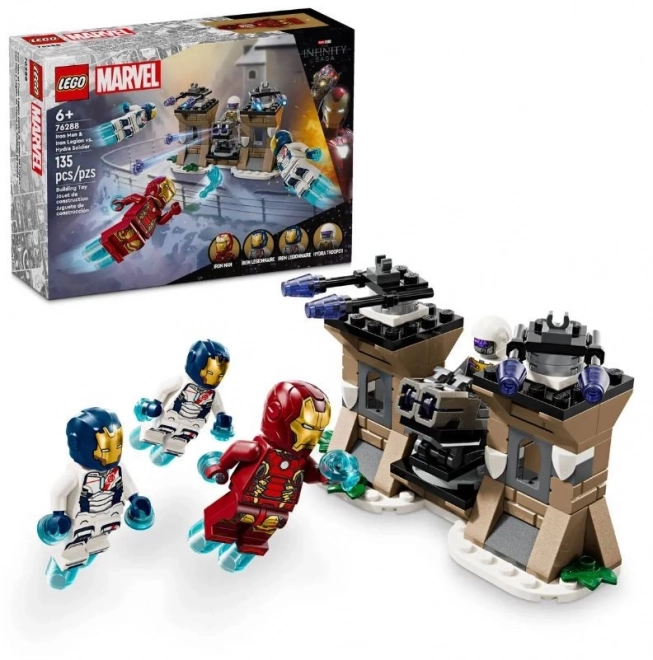 LEGO Marvel Super Heroes 76288 Iron Man i Żelazna Legia kontra żołnierz Hydry