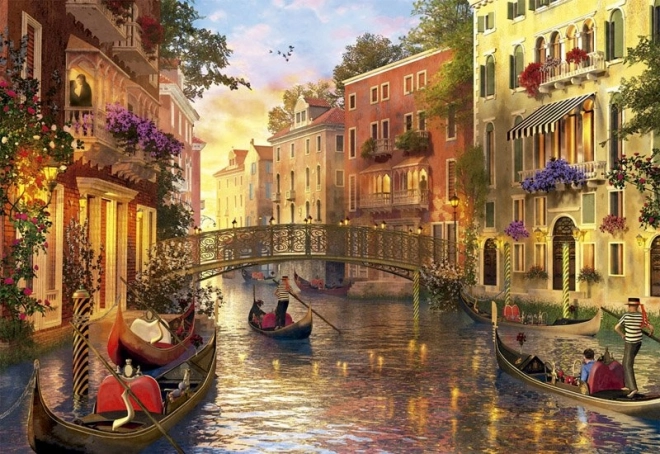 Educa Puzzle Zmierzch w Wenecji - Puzzle 1500 Elementów
