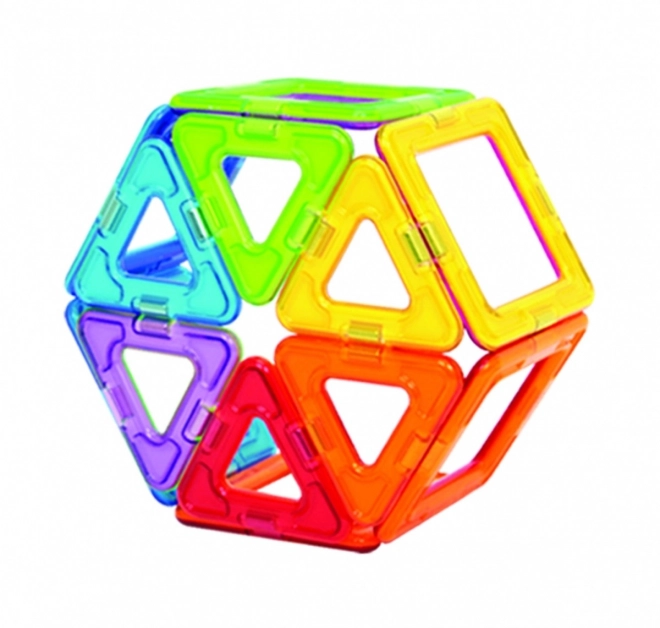 MAGFORMERS Tęczowe magnetyczne klocki 30 elementów