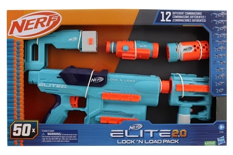 Zestaw Nerf Elite 2.0 Lock N Load Blaster