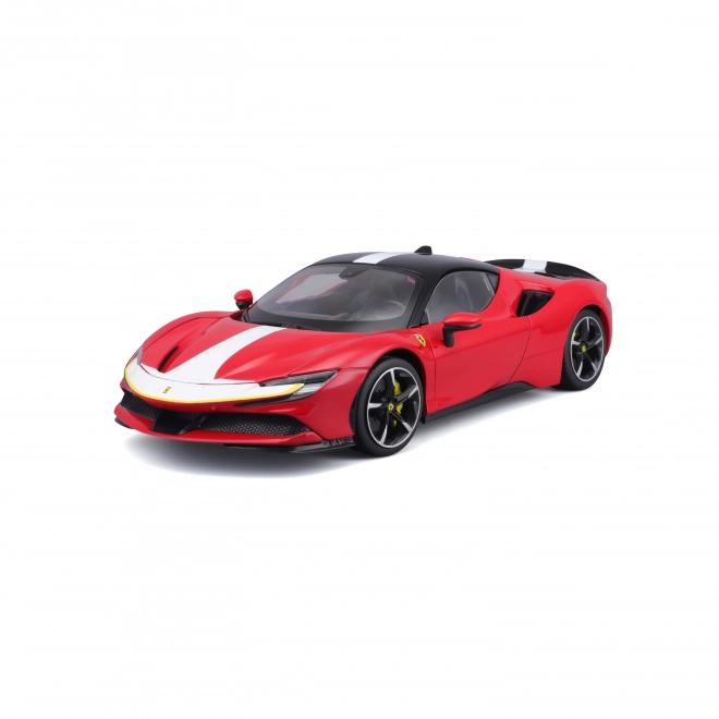 Ferrari SF90 Stradale Assetto Fiorano w czerwonym kolorze
