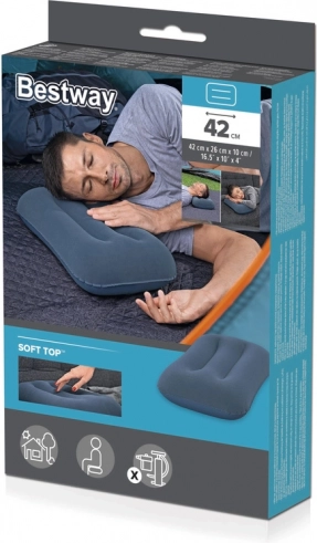 Nadmuchiwana welurowa poduszka Bestway 42 cm