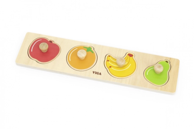 Puzzle z uchwytami Owoce