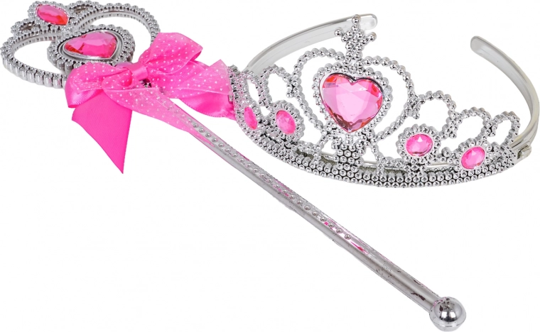 Korona i czarodziejska różdżka do pełnej przemiany