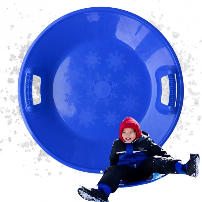 Plastowe ślizgi na śnieg 62 cm