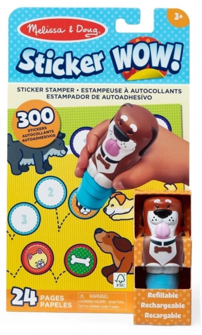 Naklejka WOW! Naklejka ze wzorem pieska