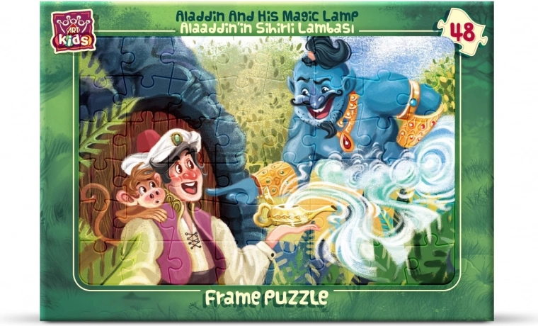 Dziecięce puzzle Aladyn i czarodziejska lampa 48 elementów