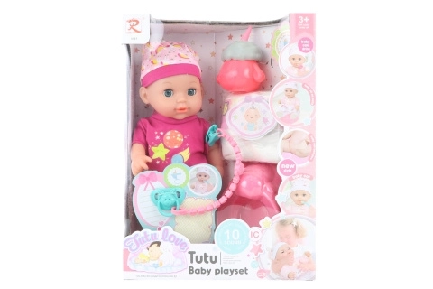 Lalka Tutu Dzidziuś 30 cm z sikaniem i dźwiękami
