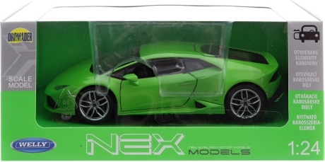 Lamborghini Huracán coupé 1:24 metalowo-plastikowy model