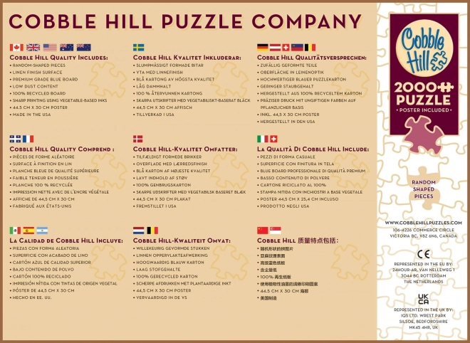 Puzzle COBBLE HILL Czas na opowieść 2000 elementów