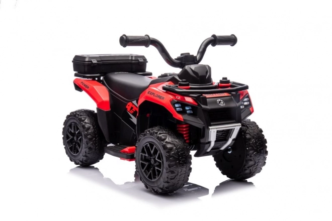 Dziecięca czterokołowiec na baterię GTS1155 - Czerwona
