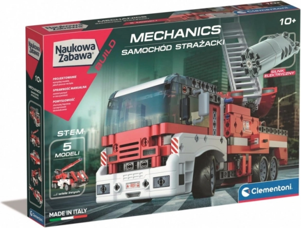 Zestaw Mechanika – wóz strażacki z silnikiem