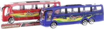 Plastowy autobus na napęd cierny