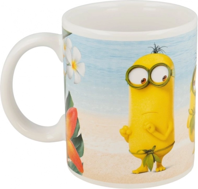 Ceramiczny kubek 325 ml Minionki Paradise