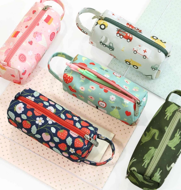 A Little Lovely Company Etui na kredki – Pojazdy
