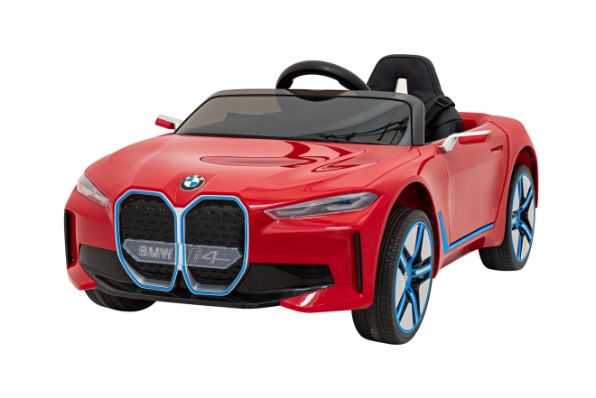 Samochód dziecięcy na baterię BMW i4 – Czerwony