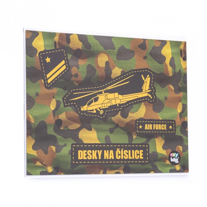 Deski na cyfry z motywem Helikoptera