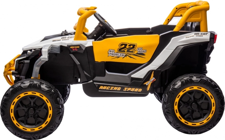 Stabilna jazda dzięki szerokim kołom