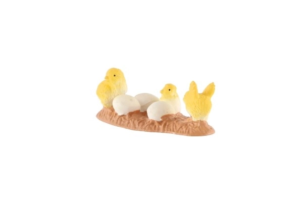 Kurczaki kury domowej z plastiku 5cm w woreczku