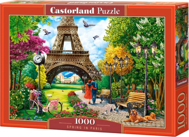 Puzzle 1000 elementów Wiosna w Paryżu