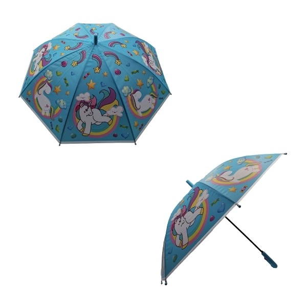 Parasol automatyczny Jednorożec dla dzieci