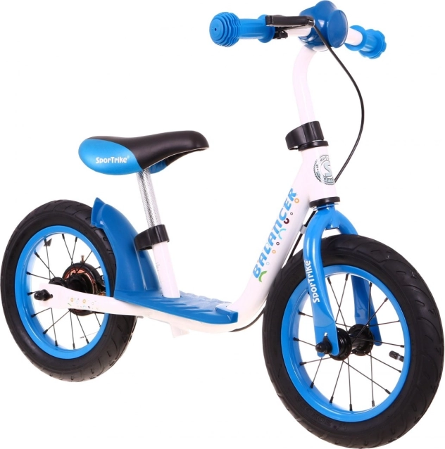 Rowerek biegowy SporTrike Balancer dla dzieci – Niebieski