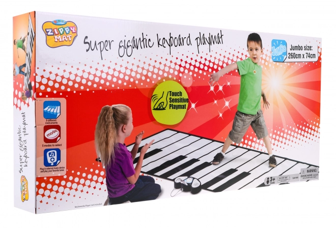 Duża muzyczna mata Super Keyboard