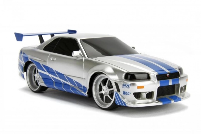 Szybcy i wściekli RC auto Nissan Skyline 1:24
