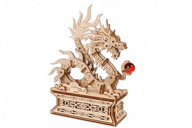 Ugears 3D drewniane mechaniczne puzzle Smok