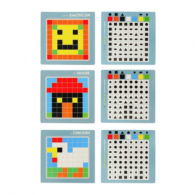 Kreatywne logiczne puzzle mozaika 175 elementów