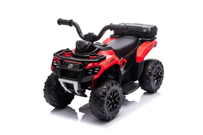 Dziecięca czterokołowiec na baterię GTS1155 - Czerwona