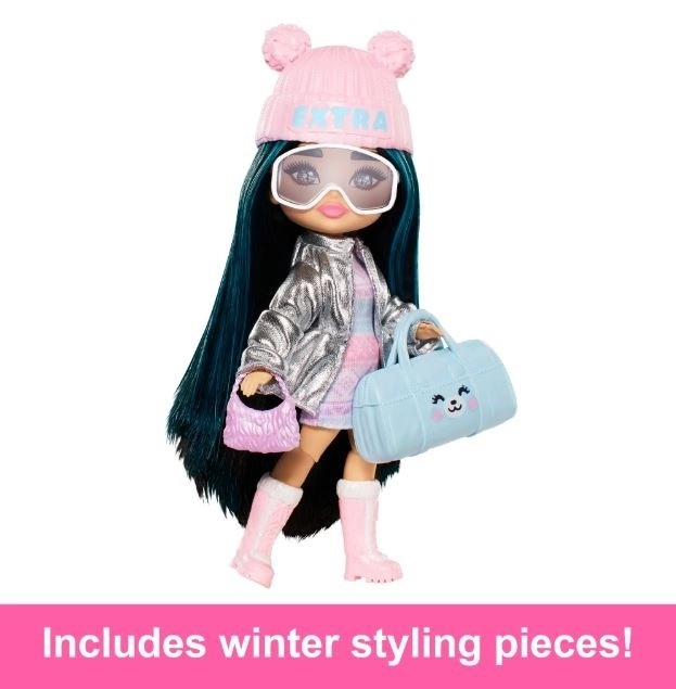 Lalka Barbie Extra Fly Minis w zimowej stylizacji