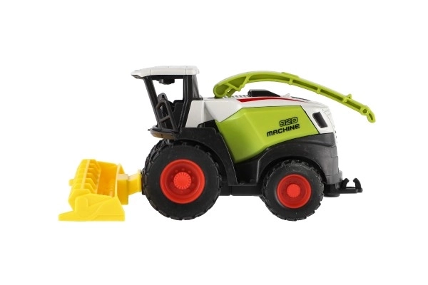 Plastowy kombajn 13cm na tylne naciąganie