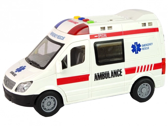 Ambulans Światła Dźwięki Dźwięki Napęd tarcia