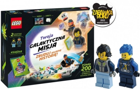 Książkowy zestaw LEGO Twoja galaktyczna misja