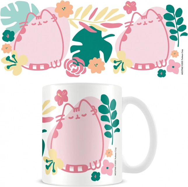 Ceramiczny kubek Pusheen Tropical