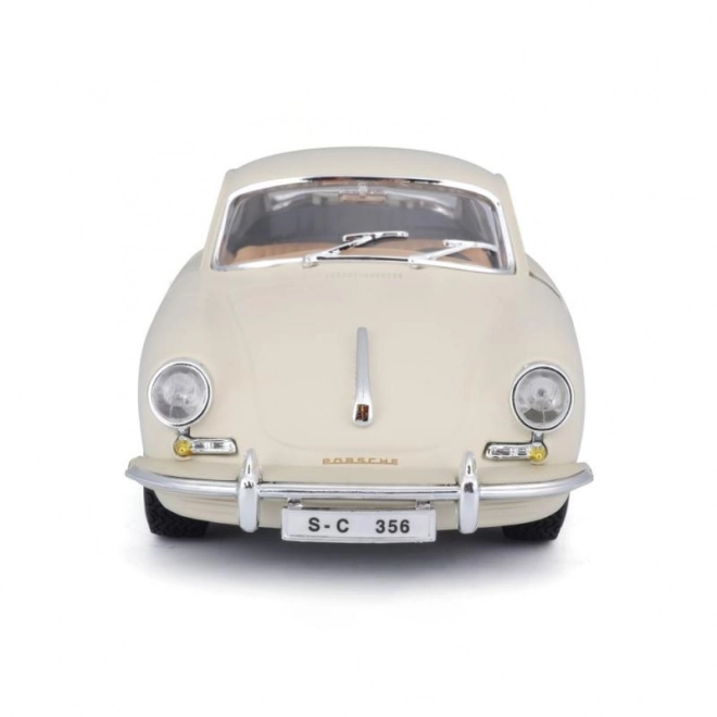 Bburago 1:24 Porsche 356B Coupe (1961) Kość słoniowa