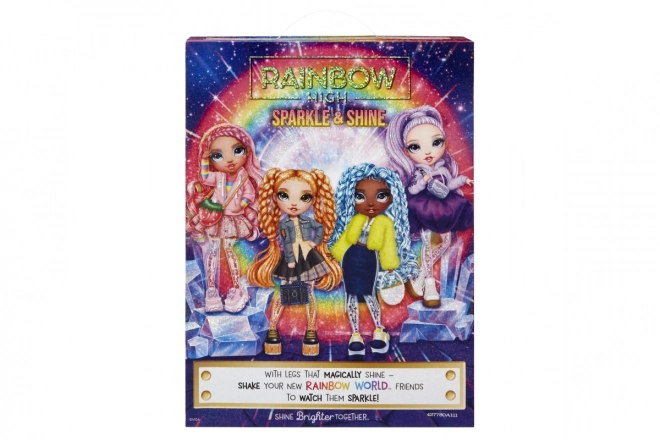 Lalka modowa Rainbow High Sparkle & Shine - Rosetta (Różowa)