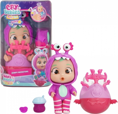 Interaktywna laleczka Bubu - Cry Babies Magic Tears Stars Jumpy Monsters