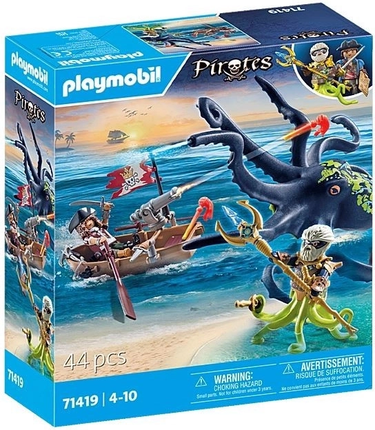 Playmobil Pirates: pojedynek z olbrzymią ośmiornicą