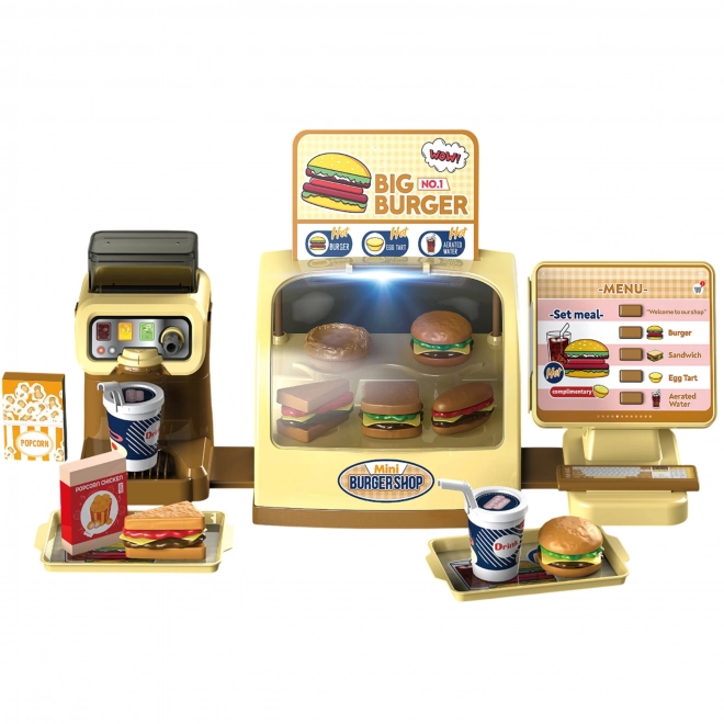 Dziecięcy mini sklepik burgerowy Woopie