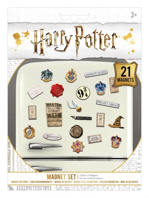 Zestaw magnesów Harry Potter