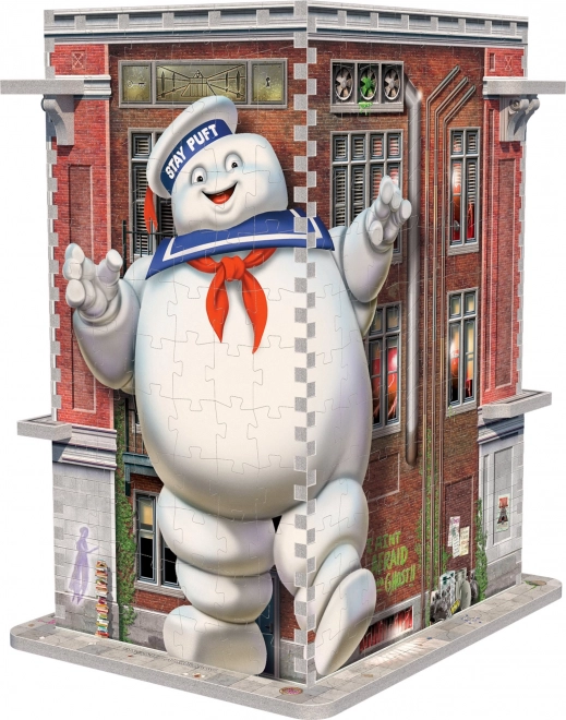 WREBBIT 3D puzzle Ghostbusters: Remiza strażaków Pogromców Duchów 500 elementów